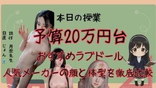 【2026年最新】予算20万円台のおすすめラブドール｜人気メーカーの顔と体型を徹底比較